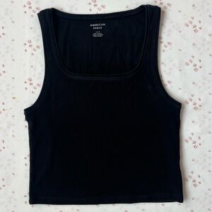 American Eagle Square-Neck Main Squeeze Tank Top